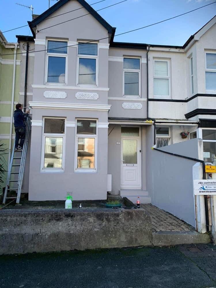 Completed roof replacement project in Hayle