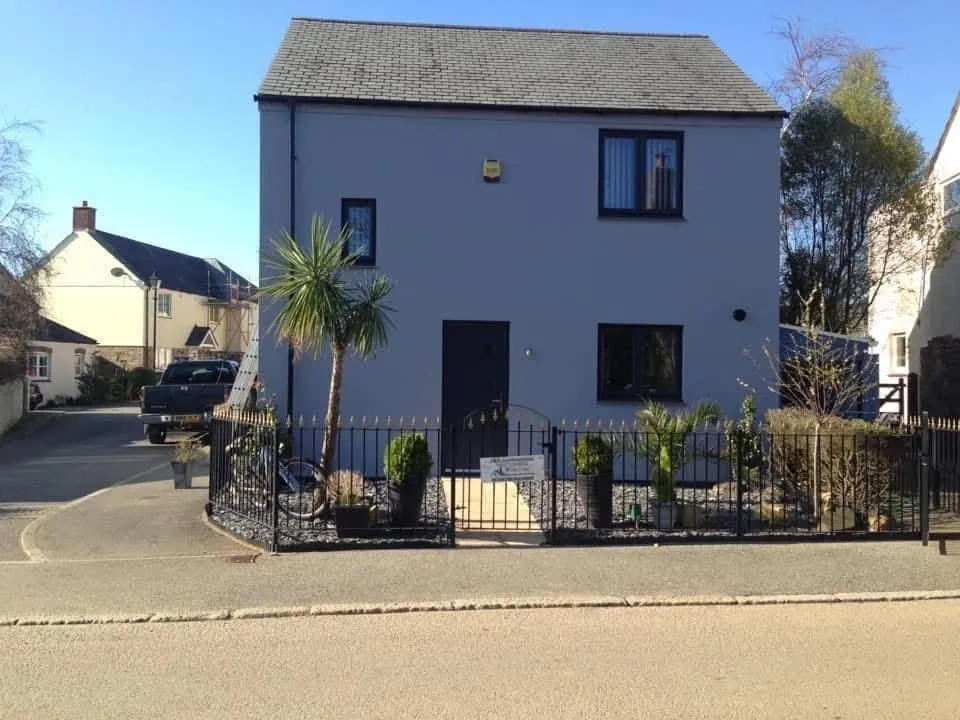 Finished exterior painting and roofline work in Hayle